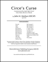 Circe's Curse Concert Band sheet music cover Thumbnail